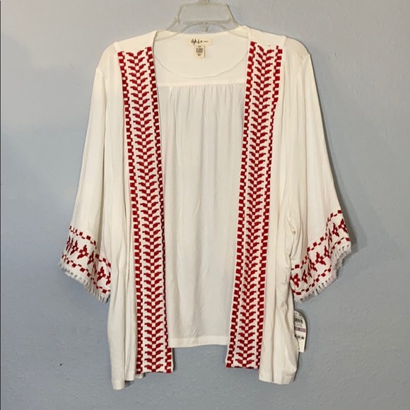 Style & Co white radiant kimono - Picture 3 of 6